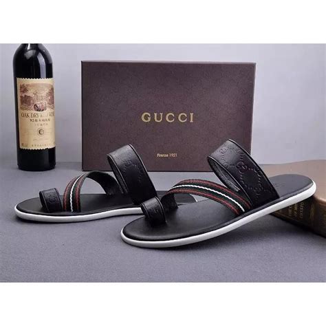 gucci flip flops mens replica|gucci flip flops price.